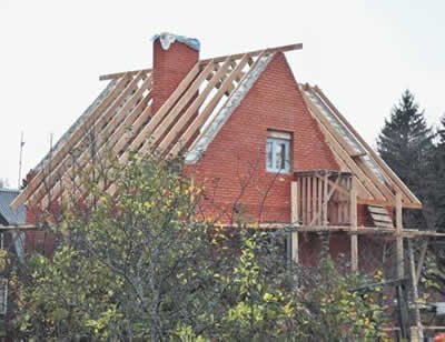 Стропильная система мансардной кровли